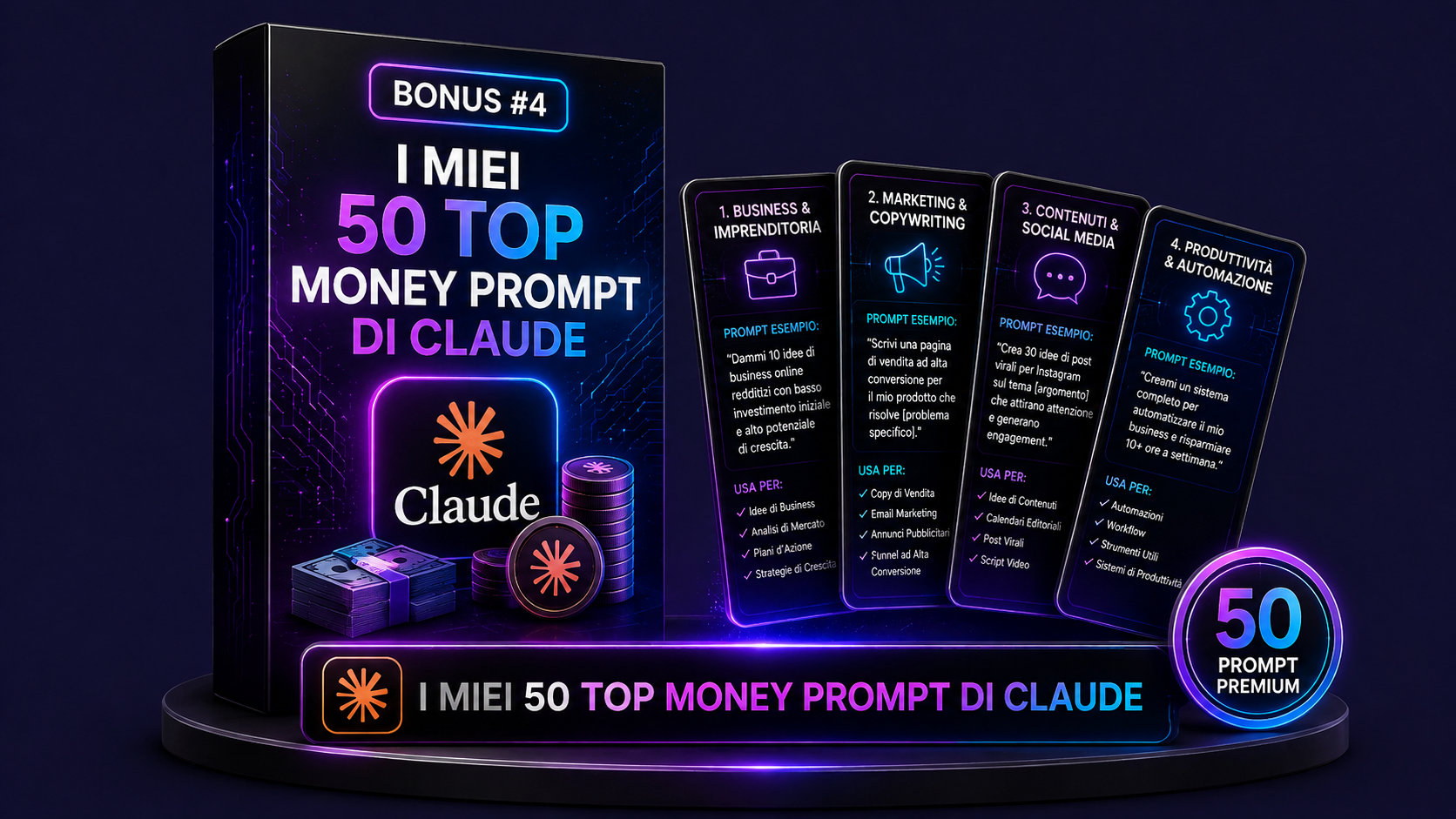 I Miei 50 Prompt di Claude per il Marketing